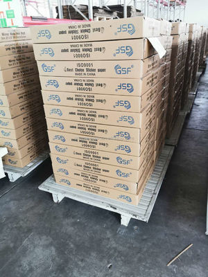 Papier adhésif à fusion chaude pour l'étiquetage et la marque des produits