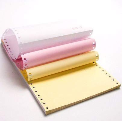 Commande personnalisée Accepté papier sans carbone de qualité supérieure avec pâte de bois