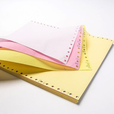Commande personnalisée Accepté papier sans carbone de qualité supérieure avec pâte de bois