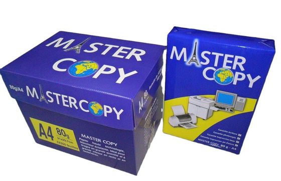 70 g 75 g 80 g A4 papier de copie Jumbo Roll Pâte de papier mélangée Pâte de papier La surface brille 45%