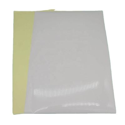 Papiers adhésifs à base de colle en caoutchouc à face unique avec impression offerte