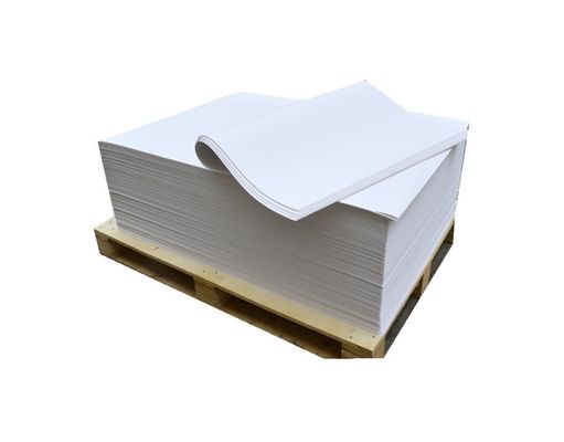 Papier d'impression offset blanc non revêtu, sans bois, en feuilles pour les exigences de reliure