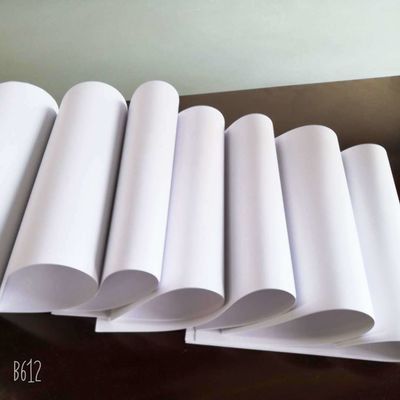 Papier à base de liens 60 gm 70 gm 80 gm Blanc non revêtu Papier offset sans bois à double revêtement