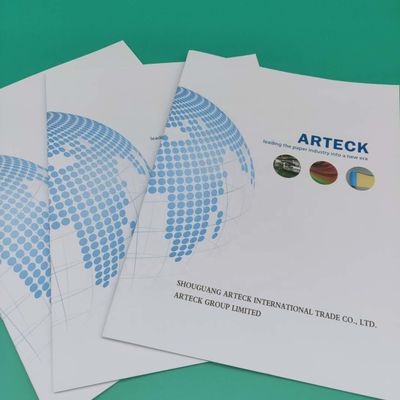 Carte d'art pour la certification de la pâte chimique C2s 100% pâte vierge enroulée en papier en rouleau