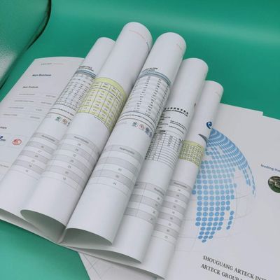Carte d'art pour la certification de la pâte chimique C2s 100% pâte vierge enroulée en papier en rouleau