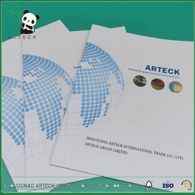 Carte d'art pour la certification de la pâte chimique C2s 100% pâte vierge enroulée en papier en rouleau