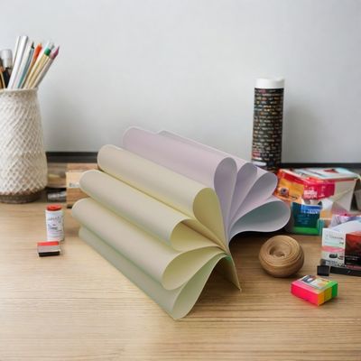 Papier d'impression offset sans bois crème en vrac 68/78/98gsm pour commande sur mesure