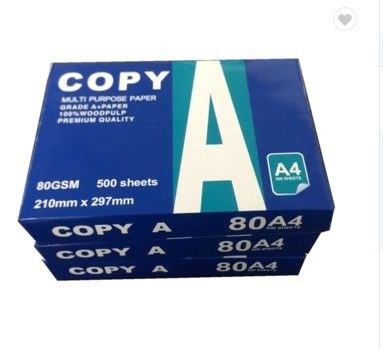 80 grammes A4 papier de copie Produit du matériel papier carton Parfait pour tous les besoins d'impression