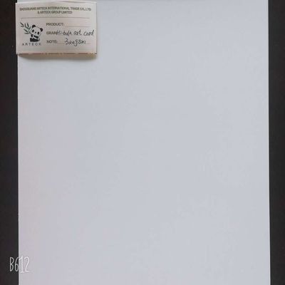Boîte d'emballage essentielle Carton d'art revêtu à deux côtés Pâte chimique mécanique
