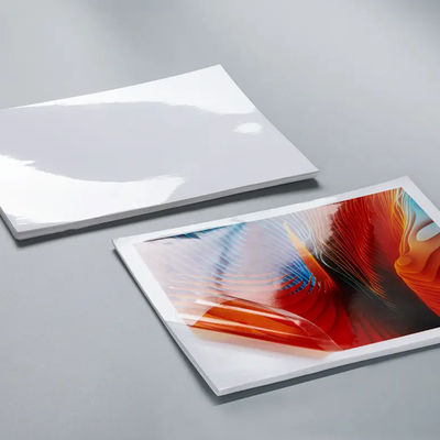 Papier professionnel anti-rides 190-200gsm C2S papier d'art recouvert de brillant pour la personnalisation