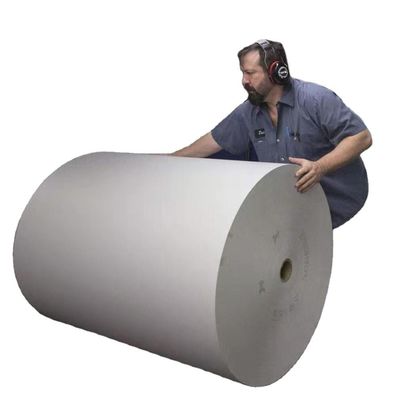 Accepte la commande personnalisée pour la pâte de bois couch blanche Jumbo Roll matières premières de papier C2s