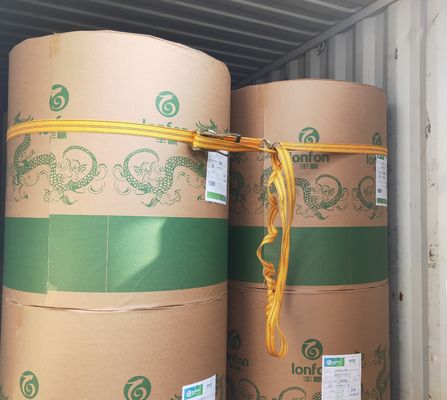 Papier offset sans bois crème pour ordinateur portable 98%-110% luminosité