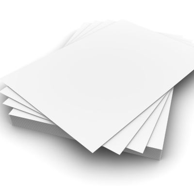 Carton d'ivoire en papier artisanal avec revêtement d'un côté à partir du poids de base 190-400GSM
