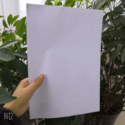 Taille personnalisée 70GSM 80GSM Papier blanc brut de Yunbao pour les besoins en papier d'emballage alimentaire