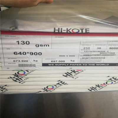 Impression offset Compatible 80/90gsm C2S papier d'art Brillant pour l'impression de magazines