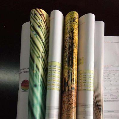 80-200gm C2S/ Papier d'art pour l'impression de magazines Lumière 92% Papier de type papier