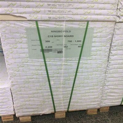 Papier de garantie 250gm revêtu Ningbo Fold FBB pour emballage médical commande personnalisée acceptée