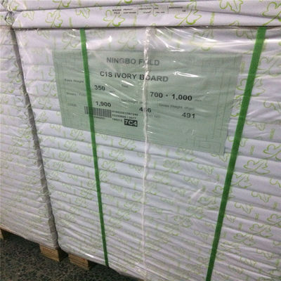 Papier de garantie 250gm revêtu Ningbo Fold FBB pour emballage médical commande personnalisée acceptée