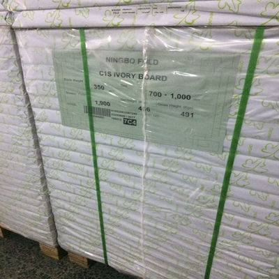 Pâte de bois Ningbo Fold FBB/Ivory Board Le matériau d'emballage et d'impression parfait